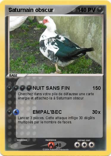 Pokemon Saturnain obscur