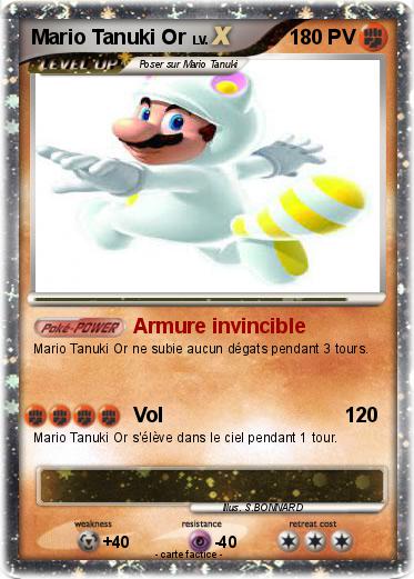 Pokemon Mario Tanuki Or
