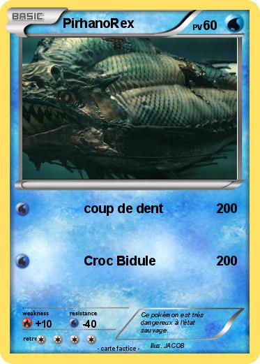 Pokemon PirhanoRex