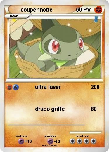 Pokemon coupennotte