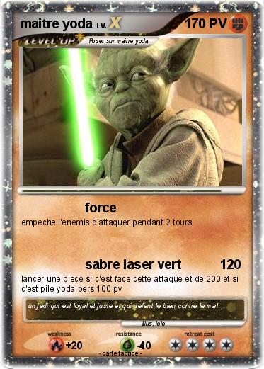Pokemon maitre yoda