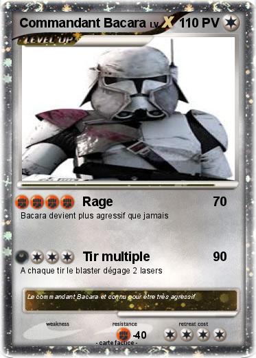 Pokemon Commandant Bacara