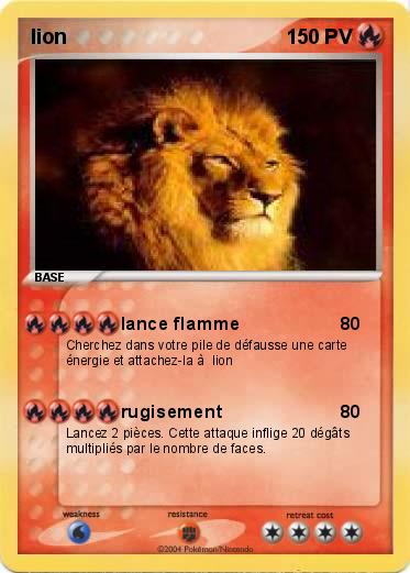 Pokemon lion