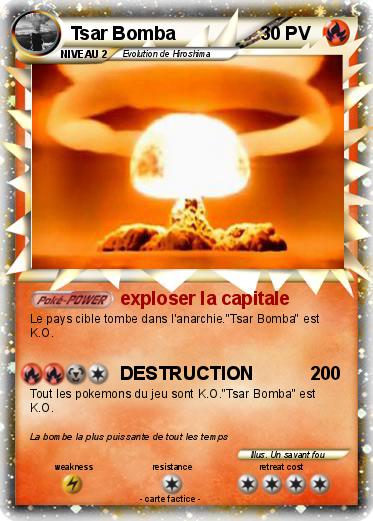 Pokemon Tsar Bomba