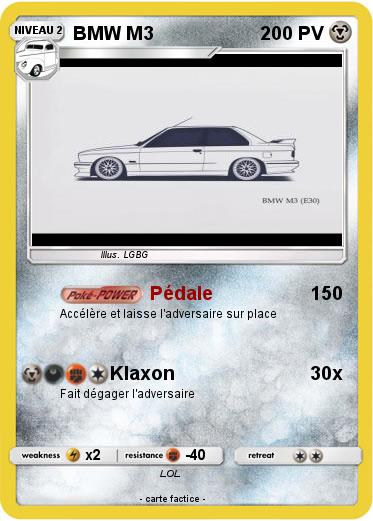 Pokemon BMW M3