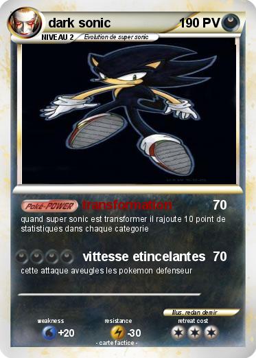 Pokemon dark sonic