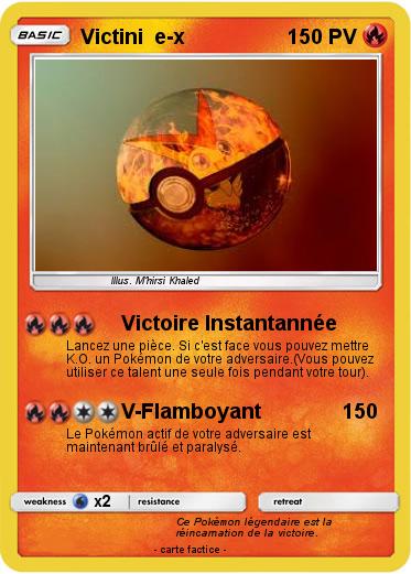 Pokemon Victini  e-x