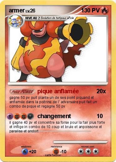 Pokemon armer