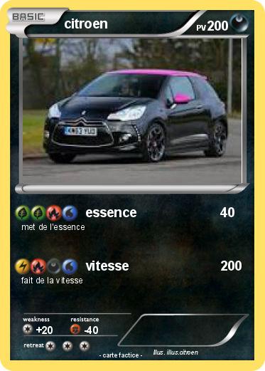 Pokemon citroen