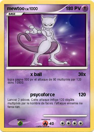 Pokemon mewtoo