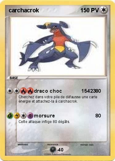 Pokemon carchacrok