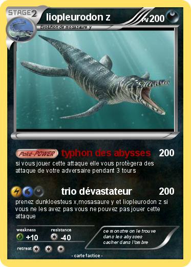 Pokemon liopleurodon z