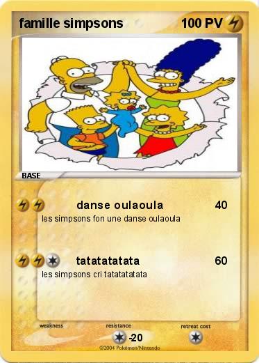 Pokemon famille simpsons