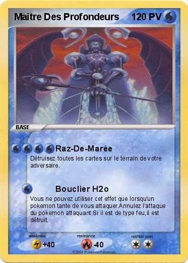Pokemon Maître Des Profondeurs