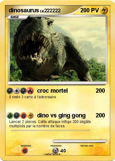 Pokemon dinosaurus