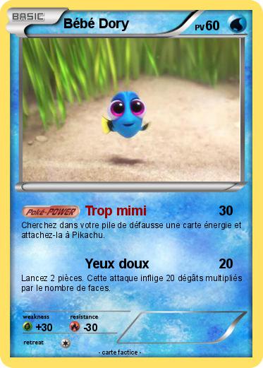Pokemon Bébé Dory