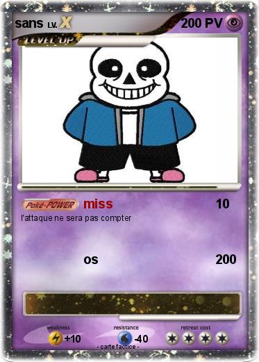Pokemon sans