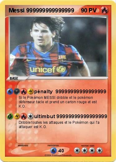 Pokemon Messi 999999999999999