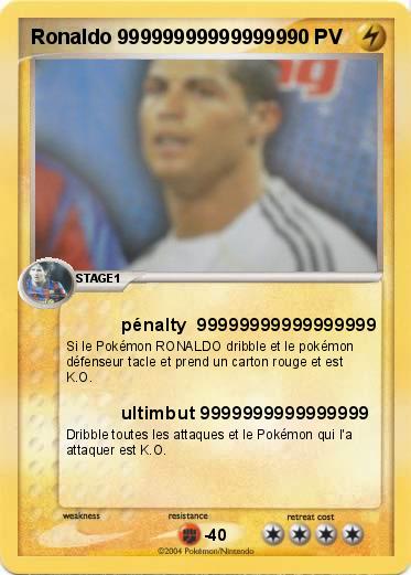 Pokemon Ronaldo 999999999999999