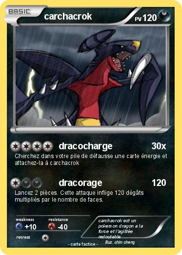 Pokemon carchacrok