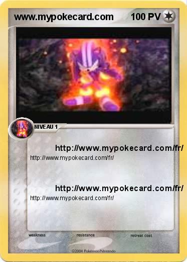Pokemon www.mypokecard.com