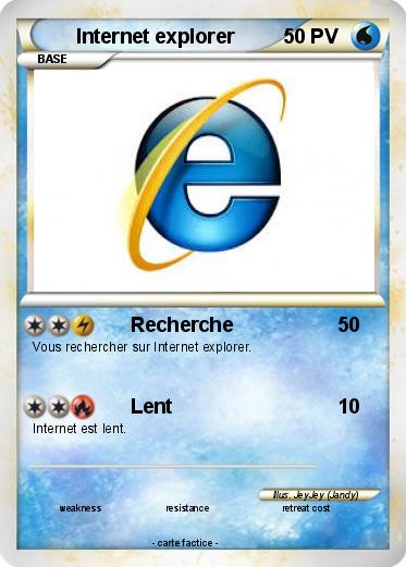 Pokemon Internet explorer
