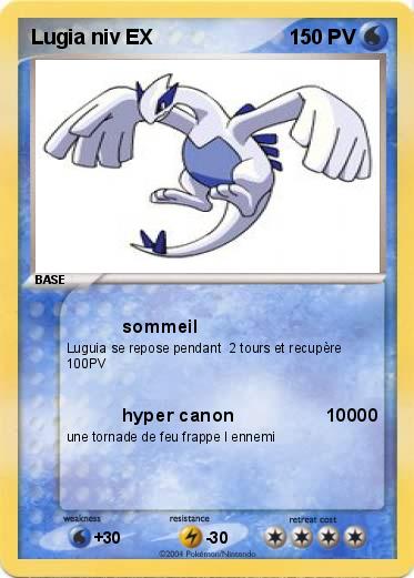 Pokemon Lugia niv EX