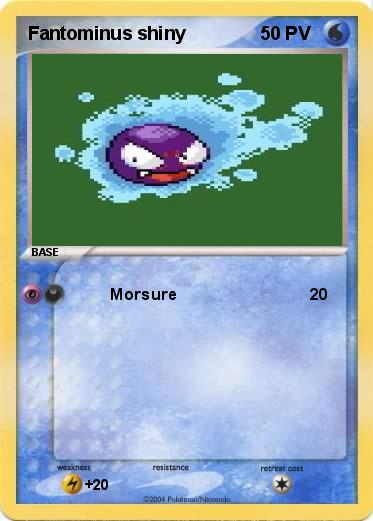 Pokemon Fantominus shiny