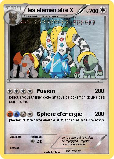 Pokemon les elementaire X