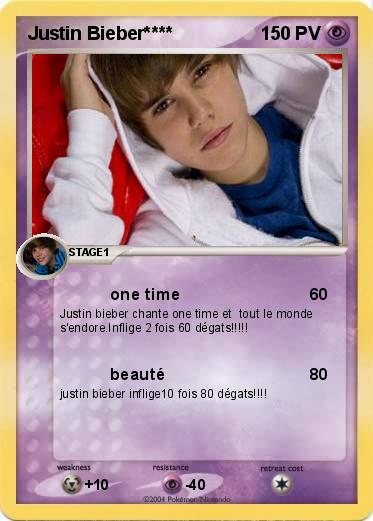 Pokemon Justin Bieber****