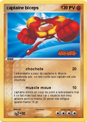 Pokemon captaine biceps
