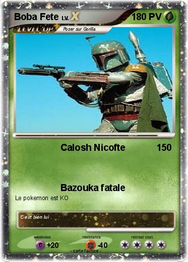 Pokemon Boba Fete
