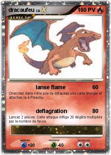 Pokemon dracaufeu