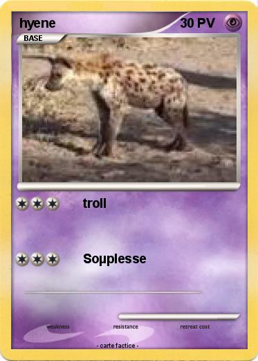 Pokemon hyene