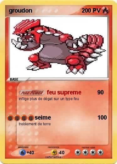 Pokemon groudon