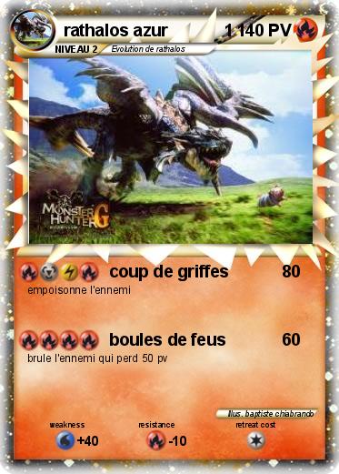 Pokemon rathalos azur            1