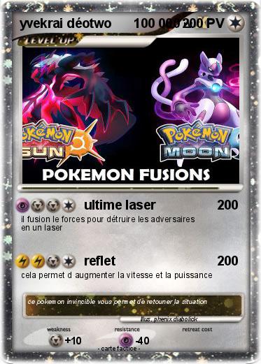 Pokemon yvekrai déotwo      100 000