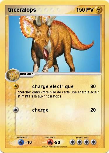 Pokemon triceratops