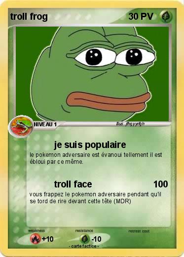 Pokemon troll frog