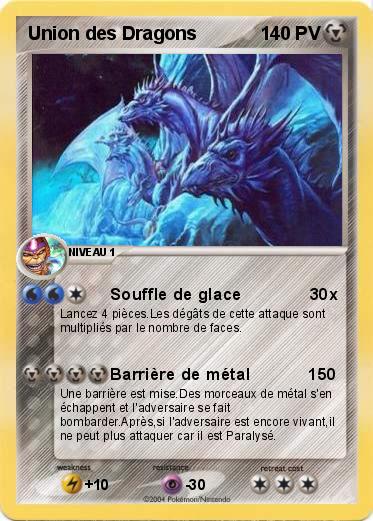 Pokemon Union des Dragons           