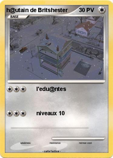 Pokemon h@utain de Britshester