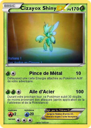 Pokemon Cizayox Shiny