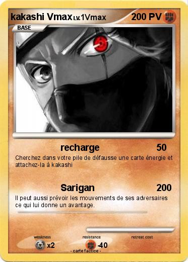 Pokemon kakashi Vmax