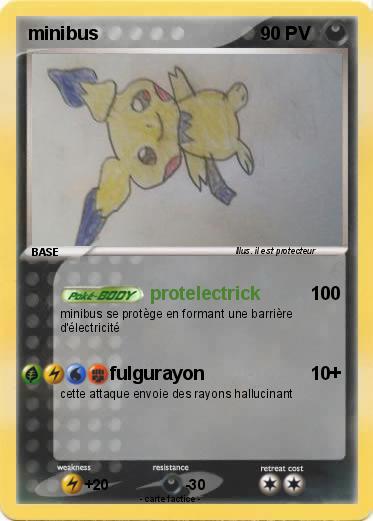 Pokemon minibus