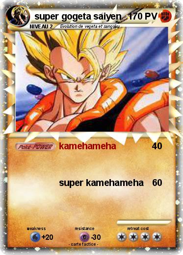 Pokemon super gogeta saiyen