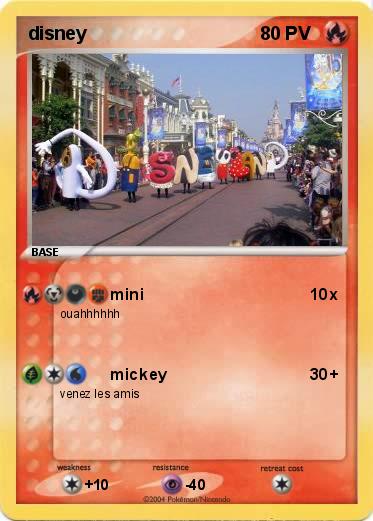 Pokemon disney