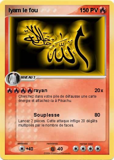 Pokemon lyam le fou