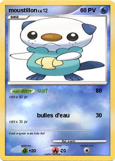 Pokemon moustillon