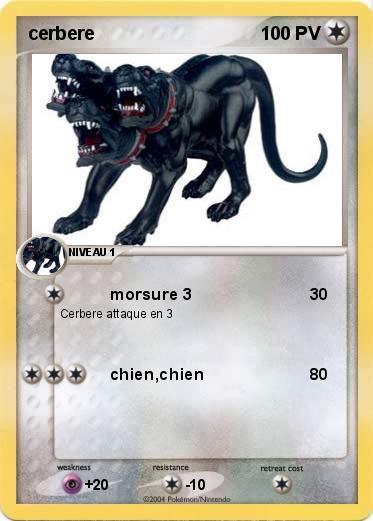 Pokemon cerbere