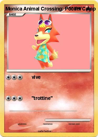 Pokemon Monica Animal Crossing: Pocket Camp